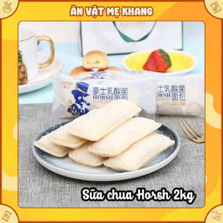 Bánh Sữa Chua Ông Già Horsh Đài Loan, Vỏ Mềm, Nhân Bánh Thơm Ít Ngọt | Ăn Vặt Mẹ Khang