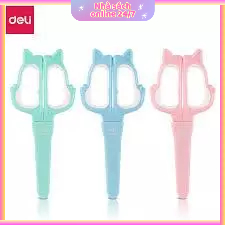 Kéo Học Sinh DELI 6061, Kéo Thủ Công Cắt Giấy Deli Kéo Học Sinh