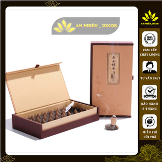  Nụ Trầm Hương Búp Sen Hộp Chữ Nhật  CAO CẤP  - Nguyên liệu gỗ tự nhiên không độc hại 