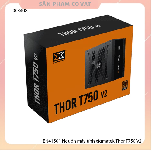 Nguồn máy tính xigmatek Thor T750 V2 750w - XIGMATEK THOR T750 v2 750W (EN41501) - 80PLUS BRONZE, 10
