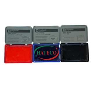 Khay mực dấu lăn tay- Khay mực dấu Elephant E03 58x90mm Thái Lan- Tampon đóng dấu E-03 (Stamp Pad)