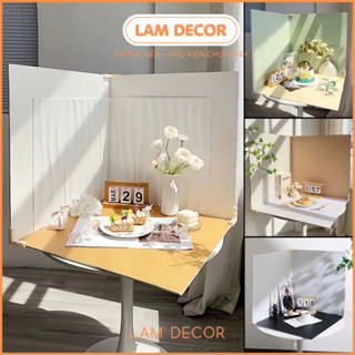 Tấm Nền Pastel Hai Mặt Kích Thước 60X60Cm, Phông Chụp Ảnh Mỹ Phẩm, Giầy Dép, Fomex 60x60cm