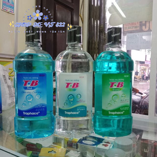 Nước súc miệng T-B 500ml Làm sạch miệng, ngăn ngừa sâu răng, khử mùi hôi miệng