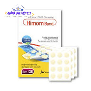 Miếng dán mụn Himom Band hộp 36 miếng dán