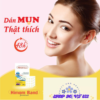 Miếng dán mụn Himom Band hộp 36 miếng dán