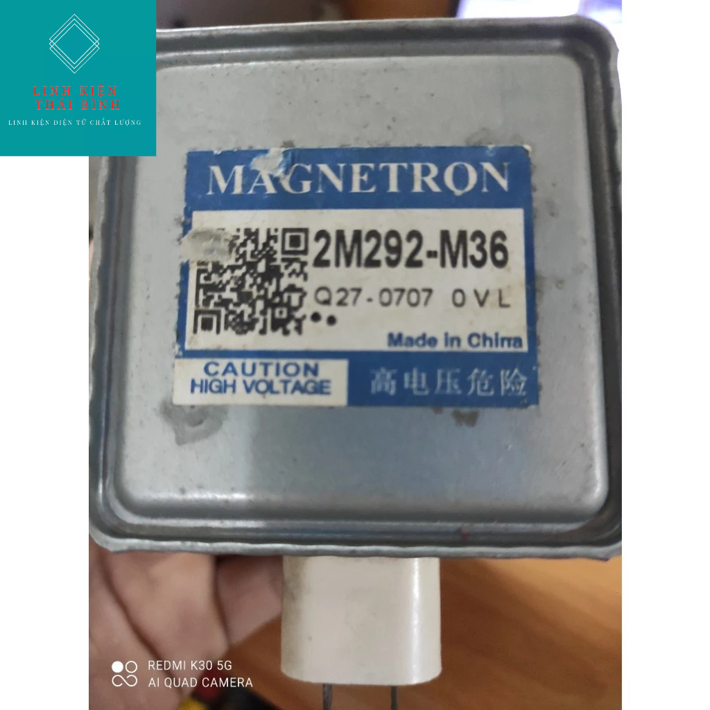 Lò vi sóng bóng cao tần củ phát sóng magnetron Inverter Panasonic 2M292-M36