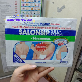 [MỚI] Salonsip Gel Patch 3 miếng/gói