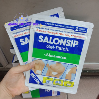 [MỚI] Salonsip Gel Patch 3 miếng/gói