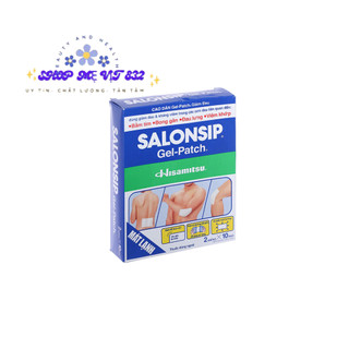 [MỚI] Cao dán Salonsip Gel-Patch  (hộp 8 gói x 3 miếng)