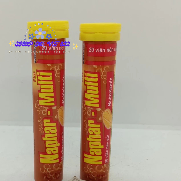 Viên sủi NAPHAR - MULTI tuýp 20 viên