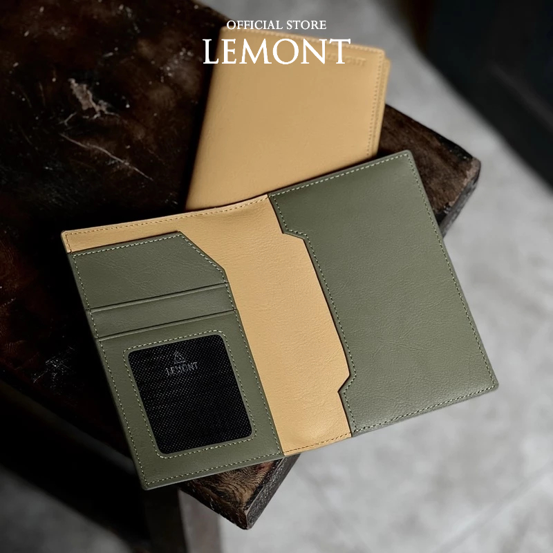 Bao da Passport (Hộ chiếu) LEMONT.