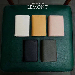 Ví SWITCH da bò thật LEMONT, ví dáng hộp, có khoá kéo, ngăn đựng xu