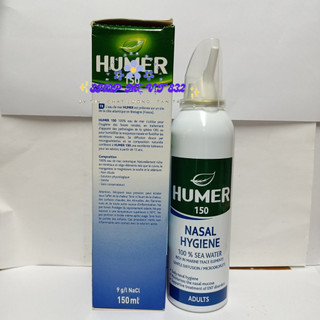 Xịt muối biển HUMER người lớn chai 150ml