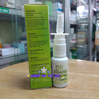 Dung dịch xịt mũi DK xoang lọ 15ml