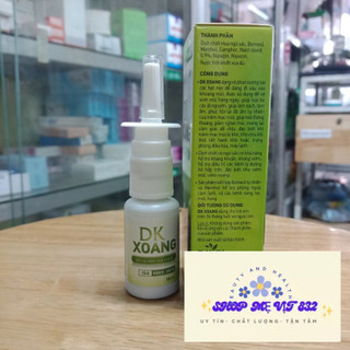 Dung dịch xịt mũi DK xoang lọ 15ml