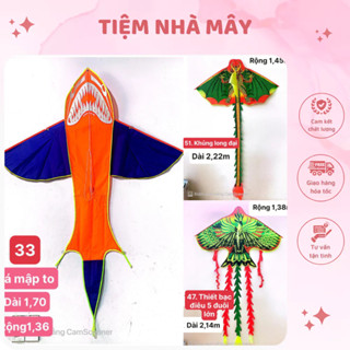  Diều Thả Phượng Hoàng Lửa Diều Cá Mập Nhiều Kích Thước Cho Bé Tham Gia Hoạt Động Ngoài Trời 