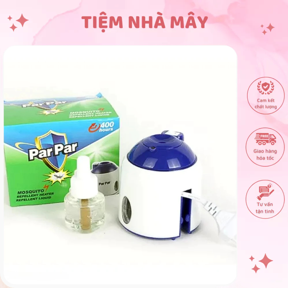 Máy Đuổi Muỗi Par Par Kèm Tinh Dầu Đuổi Muỗi Máy Bắt Muỗi - TH04