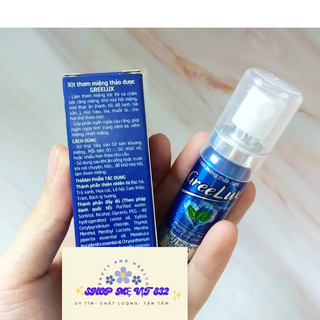 Xịt thơm miệng thảo dược Greelux extra cool 12ml