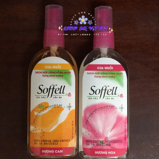 Xịt chống muỗi Soffell chai 80ml