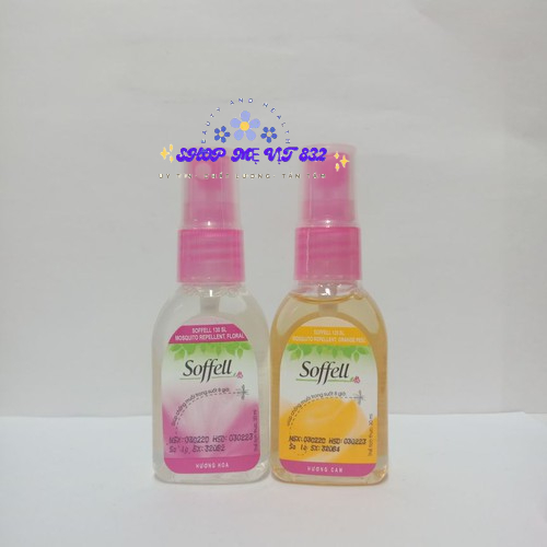 Xịt chống muỗi Soffell chai 30ml