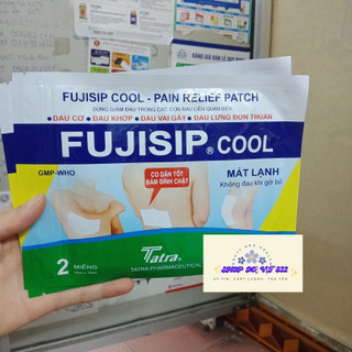 Hộp 10 gói x 2 miếng FUJISIP COOL