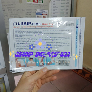 Hộp 10 gói x 2 miếng FUJISIP COOL