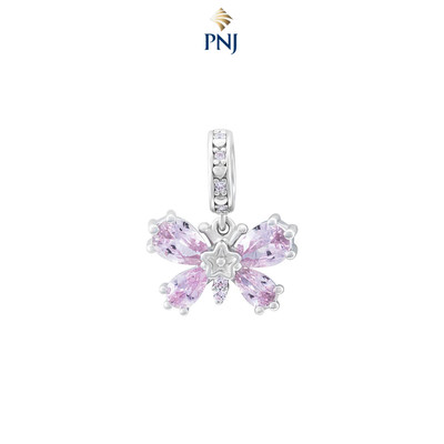Hạt Charm Bạc DIY đính đá PNJSilver ZTZTW060053