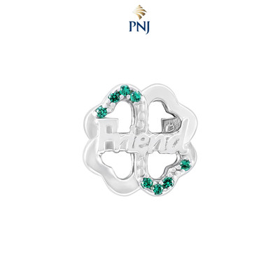 Hạt Charm Bạc DIY đính đá PNJSilver ZTZTW060051