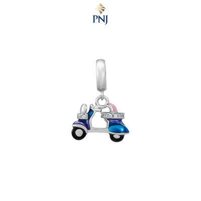 Hạt Charm Bạc đính đá STYLE By PNJ XMXMW060462
