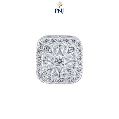 Hạt Charm Bạc đính đá PNJSilver XMXMW000026
