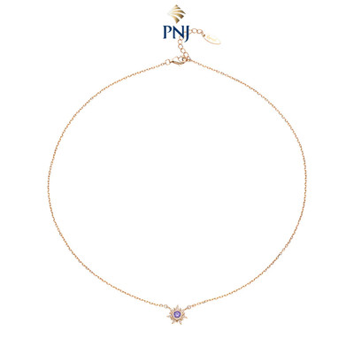 Dây cổ Bạc đính đá Disney|PNJ Tangled ZTXMX060001