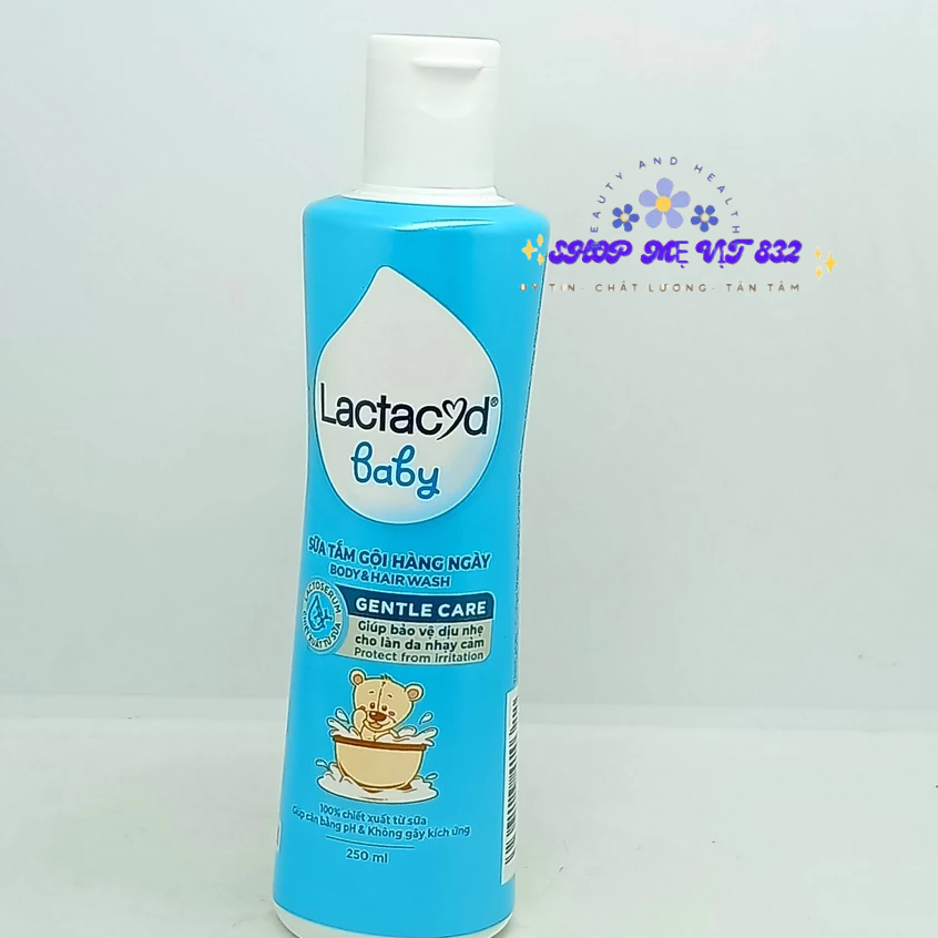 Dung dịch tắm Lactacyd BB 250ml