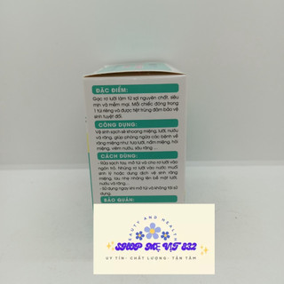 Gạc rơ lưỡi Tanaphar hộp 50 chiếc
