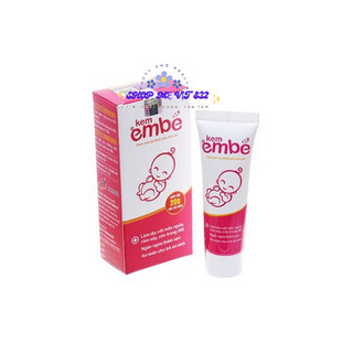 Kem EmBé – muỗi đốt, chàm sữa, rôm sảy, hăm tã