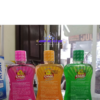 Nước súc miệng trẻ em Chicki 250ml