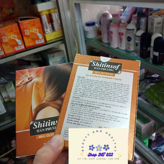 Shitinsof Hán Phương nhuộm tóc thảo dược  màu hạt dẻ