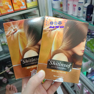 Shitinsof Hán Phương nhuộm tóc thảo dược  màu hạt dẻ