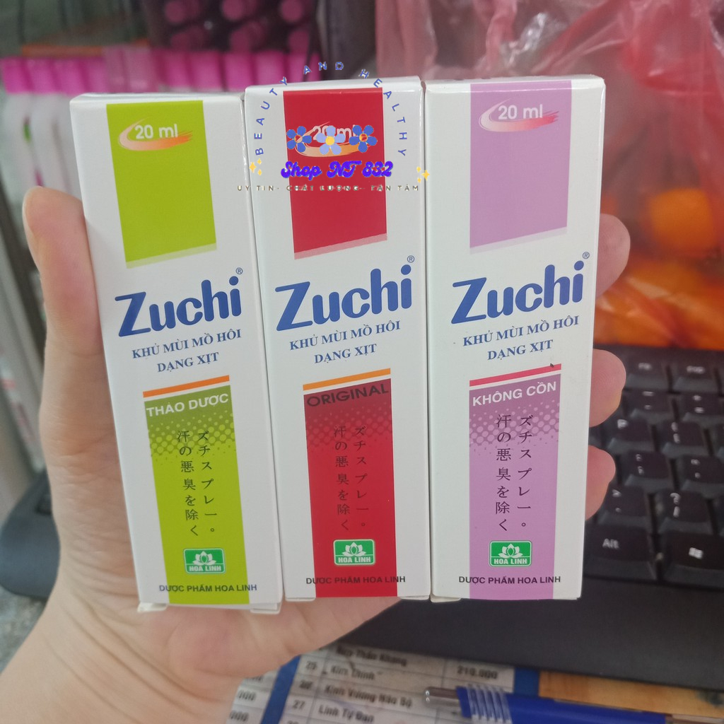 ZUCHI - XỊT KHỬ MÙI CƠ THỂ