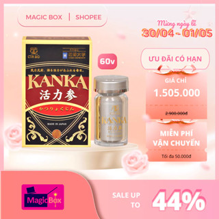 Viên uống bổ thận Kanka Katsuryokujin - 01 Hộp 60 viên