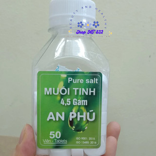 Muối Sinh Lý Tự Pha An Phú(Lọ 50 viên muối tinh)