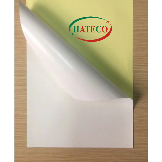 Giấy Decan Đề can A4 đế vàng bóng Thái Lan (Combo Tập 100 tờ)