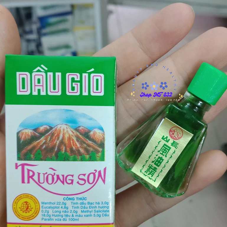 Dầu gió Trường Sơn lọ 2.5ml