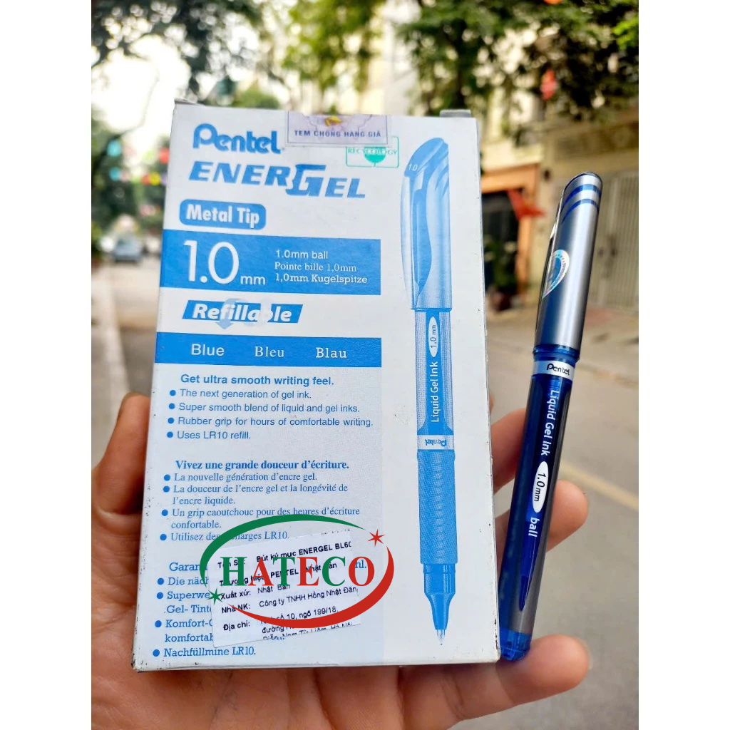 Bút ký Pentel BL60 nét 1.0mm - Bút ký Nhật Bản (Hàng chính Hãng) BL57 - Ruột bút ký