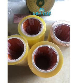 1 Lốc 6 Cuộn Băng Keo Dán Thùng OPP Vàng Chanh