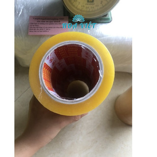 1 Lốc 6 Cuộn Băng Keo Dán Thùng OPP Vàng Chanh
