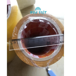 1 Lốc 6 Cuộn Băng Keo Dán Thùng OPP Vàng Chanh