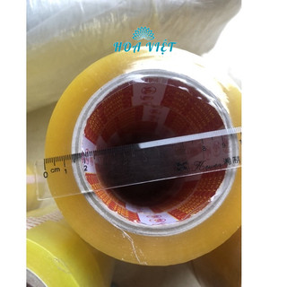 1 Lốc 6 Cuộn Băng Keo Dán Thùng OPP Vàng Chanh