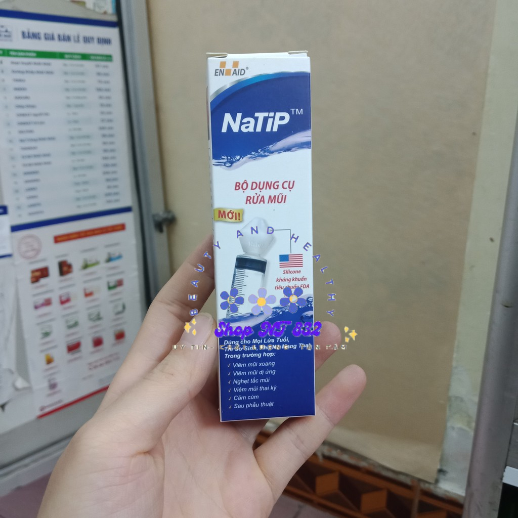 Bộ dụng cụ rửa mũi NaTip