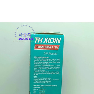 Nước súc miệng họng TH XIDIN 250ml