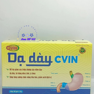 Dạ Dày Cvin – Dạng bột 30 gói thảo mộc